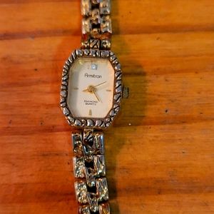 Armitron diamond quartz watch